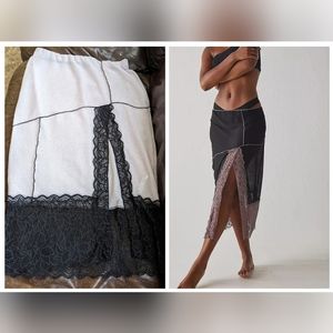 NWOT Free People Intimately Into You Lilac Purple Half Column Slip Smal